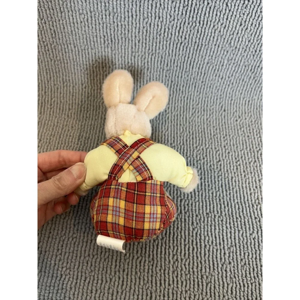 Vintage Mr. &‎ Mrs. Stuffed Easter Bunny Pink Couple 5